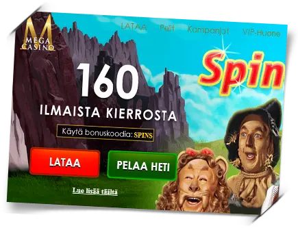 mega_casino_ilmaiskierrokset